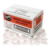 WHITE SUGAR SACHETS 2000 PACK