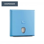 LIVI D706B SLIM MULTIFOLD TOWEL DISPENSER BLUE FREE ON LOAN