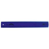 TAURUS RULER FLEXION PLASTIC 300MM BLUE