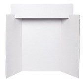 PROJECT DISPLAY BOARD WITH HEADER EZYL CARD WHITE