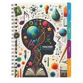 TEACHERS PLANNER A4 SPIRAL BOUND WITH TERM DIVIDERS