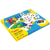 JOVI MAXI FELT TIP PEN 1799 WASHABLE ASSORTED BOX 96