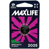 MAXLIFE BATTERY LITHIUM CR2025