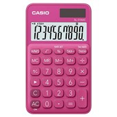 CASIO HANDHELD CALCULATOR SL310UC 10 DIGIT RED