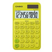 CASIO HANDHELD CALCULATOR SL310UC 10 DIGIT YELLOW
