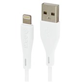 MOKI SYNCHARGE CABLE USBA TO LIGHTNING 3M WHITE