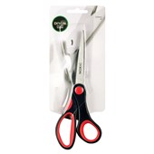 DIXON SCISSORS SOFT GRIP BLACK AND RED 210MM 8 INCH