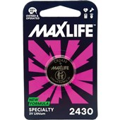 MAXLIFE BATTERY LITHIUM CR2430