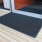 ADVANCE GUARDIAN ENTRANCE MAT VINYL LOOP W900 X L1500MM BLACK