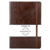 OFFICe SUPPLY CO HARDCOVER JOURNAL A4 192 LINED PAGES VINTAGE BROWN