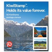 NZ POST RED KIWISTAMP BOOK 50