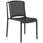 KNIGHT LEGRILLE CHAIR NON STACKABLE MATTE BLACK