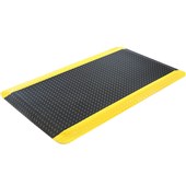 DIAMOND PLATE MAT ANTI FATIGUE  HEAVY DUTY 1500X900MM BLACK AND YELLOW