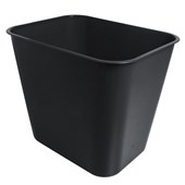 ESSELTE SWS PLASTIC WASTE BIN 15 LITRE BLACK