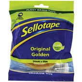 SELLOTAPE CELLULOSE TAPE PREMIUM 1105 W24MM X L66M CLEAR