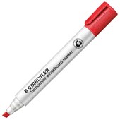 STAEDTLER 351 LUMOCOLOR WHITEBOARD MARKER CHISEL 50MM RED