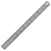 CELCO RULER STAINLESS STEEL METRIC 300MM