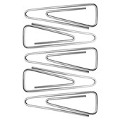 CELCO PAPER CLIPS TRIANGULAR 31MM SILVER PACK 200