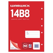 WARWICK 14B5 REFILL PAD 7MM RULED W255 X L205MM 50 LEAF