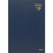 OPD DIARY A41 BLUE DAY PER PAGE EVEN YEAR