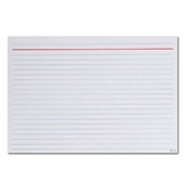 COLLINS SYSTEM CARDS 53C FEINT RULED W5 X L3IN WHITE PACK 100