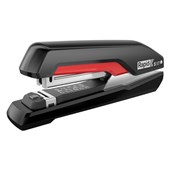 RAPID S17 STAPLER FULL STRIP SUPER FLAT CLINCH 30 SHEET BLACKRED