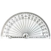 TAURUS PROTRACTOR 180 DEGREES 100MM