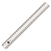 MARBIG RULER METRIC 300MM CLEAR