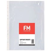 FM COPYSAFE POCKET A4 CLEAR PACK 10
