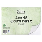 OPUS C021X GRAPH PAPER PAD 5MM A3 50 LEAF