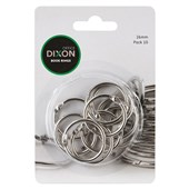 DIXON BOOK RINGS 26MM PACK 10