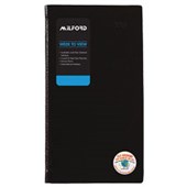 DIARY MILFORD EVEN YEAR APPOINTMENT CW3 WEEK TO VIEW FSC 70 PERCENT MIX BLACK